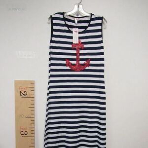 Sequin Anchor Dress New
